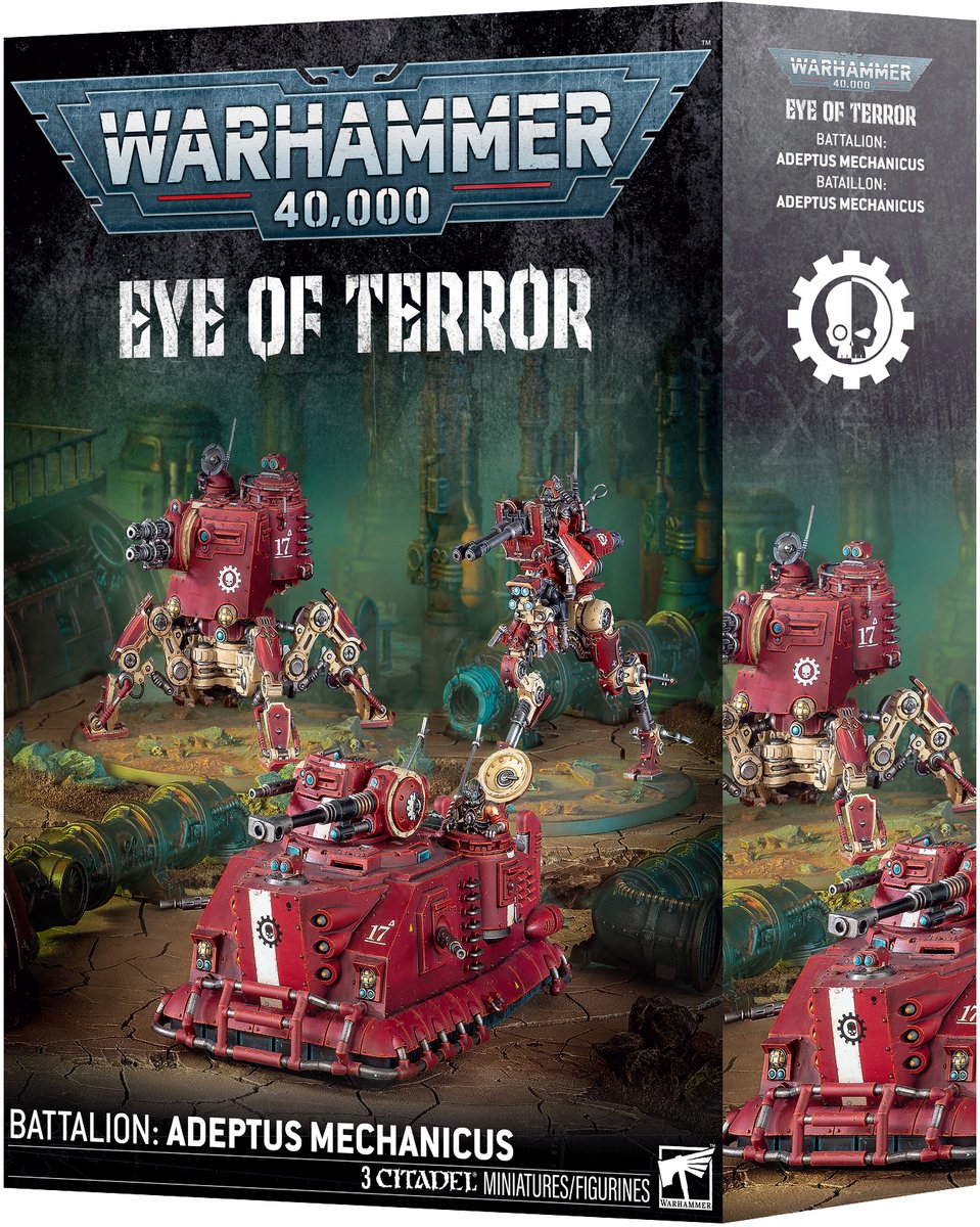 Figurine Games Workshop Warhammer 40k - Bataillon Oeil de la Terreur : Adeptus Mechanicus