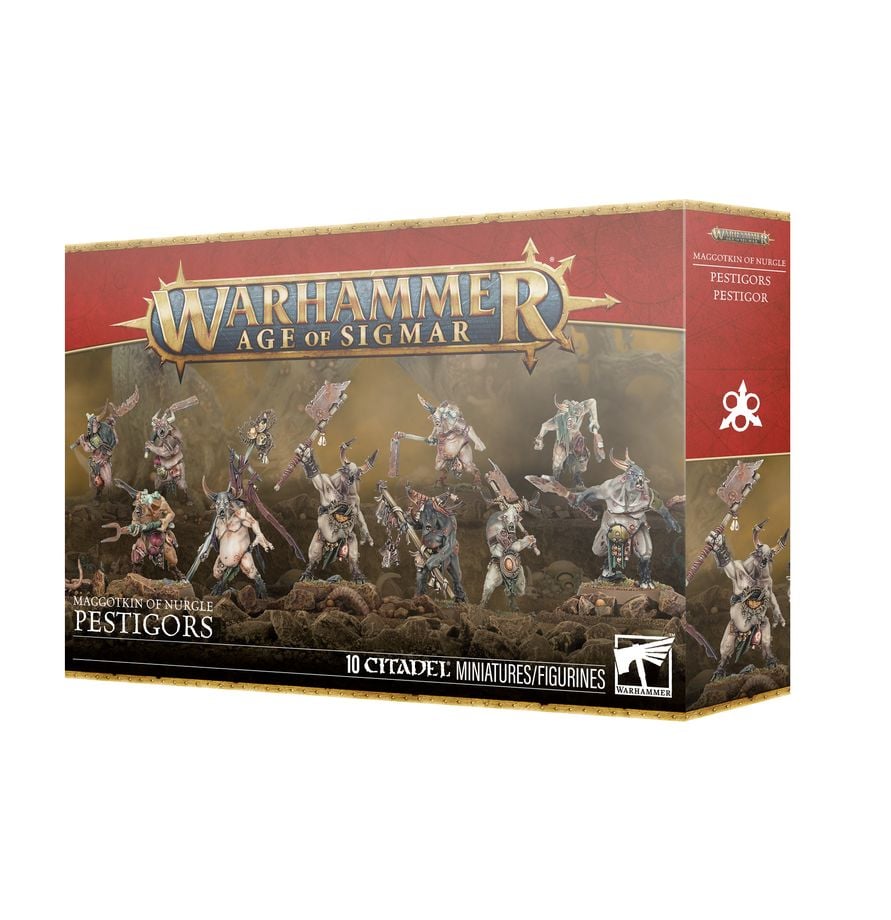 Figurine Games Workshop Warhammer AoS - Maggotkin of Nurgle : Pestigors