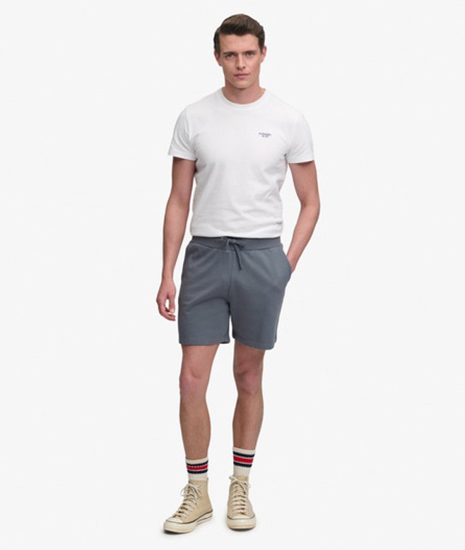 Superdry Herren Essential Logo Classic Shorts Blue - Größe: L