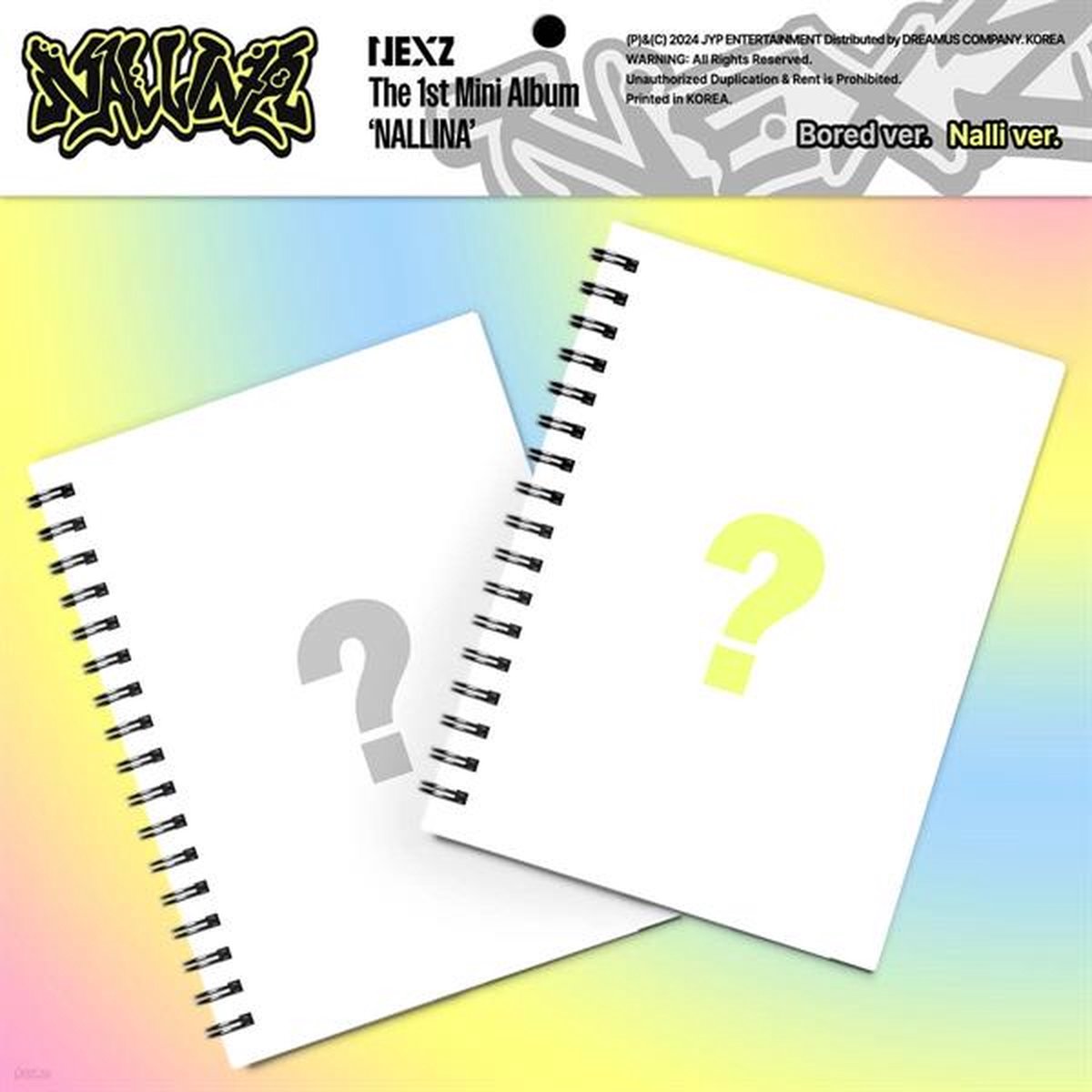 NEXZ - NALLINA Standardversion. Album NO POB_Random ver.