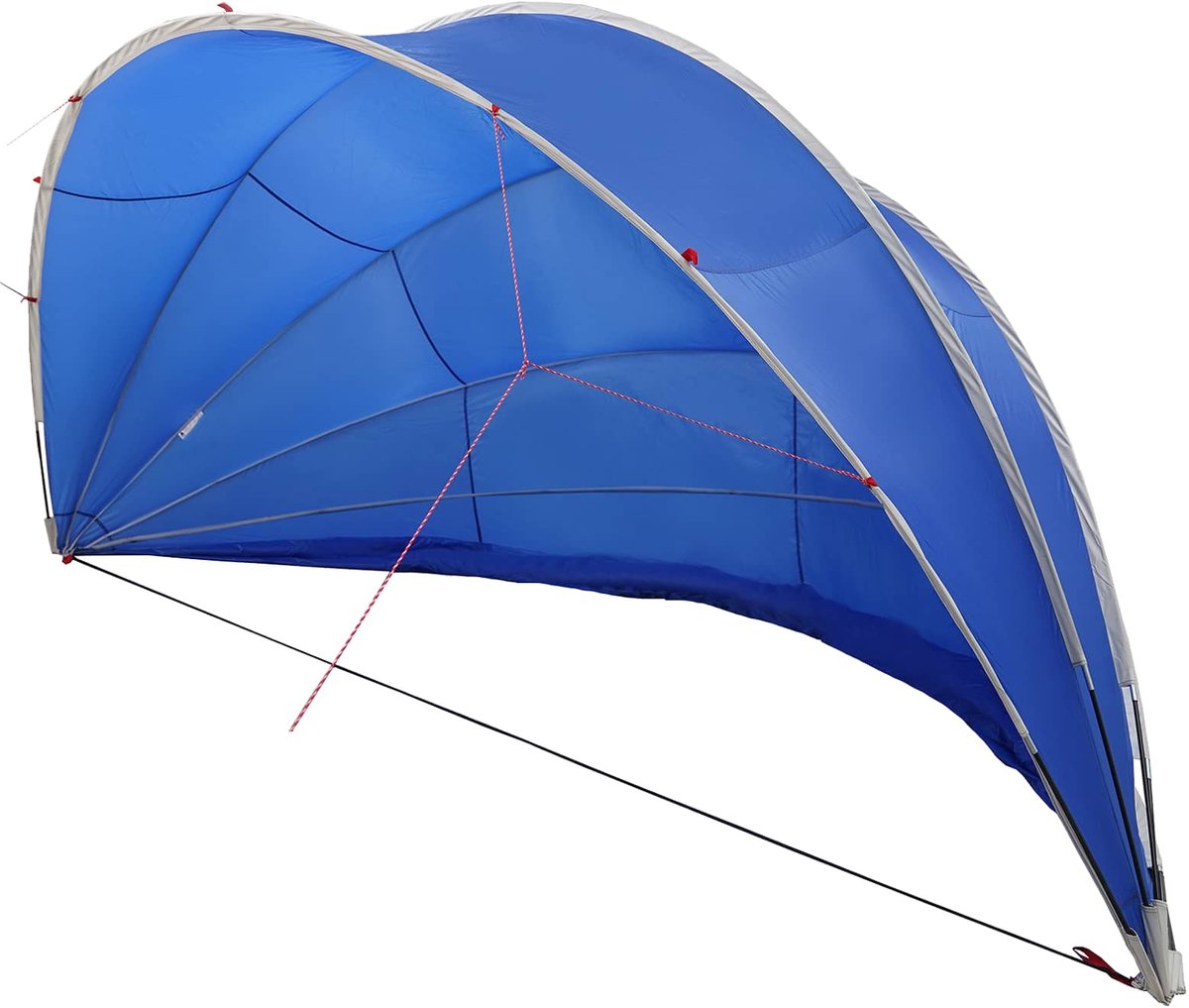 Pool-Kuppel 592 x 590 x 275 cm 185T Polyester mit PU-Beschichtung