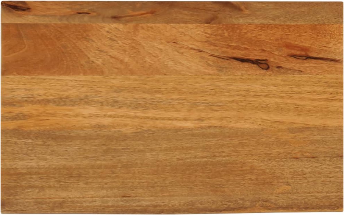 Vidaxl Tischplatte mit natürlicher Kante, 50 x 20 x 2,5 cm, Mangoholz