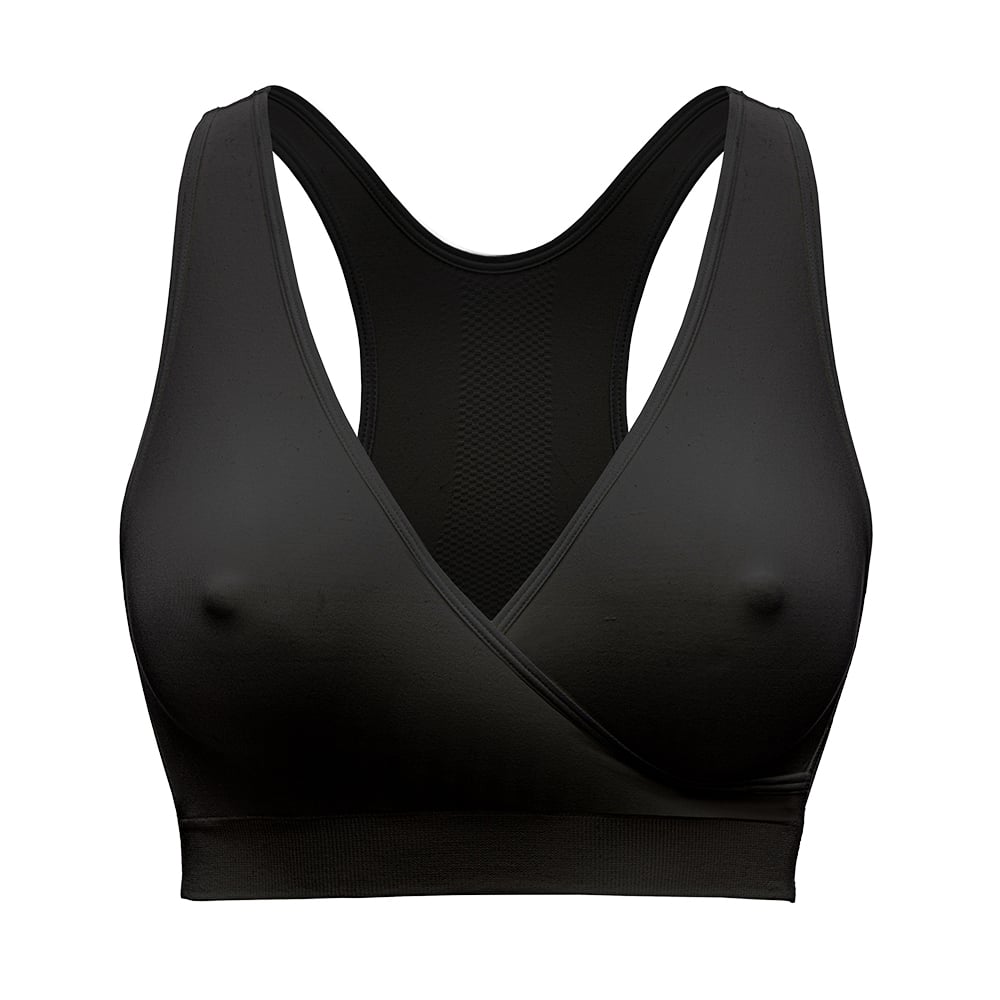 Mutterschafts- und Still-Nacht-BH Medela Keep Cool, schwarz L