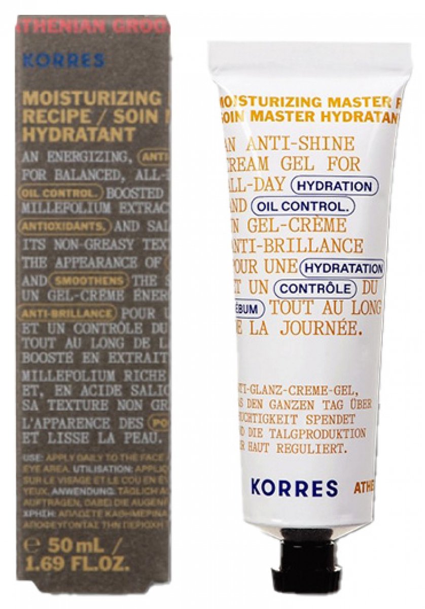 Korres Achillea Men Feuchtigkeitsspendende Gesichtscreme, 50 ml
