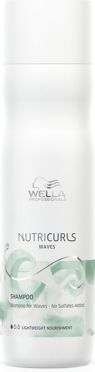 NutriCurls Sulfatfreies Locken-Shampoo, 1000 ml, Wella Professionals