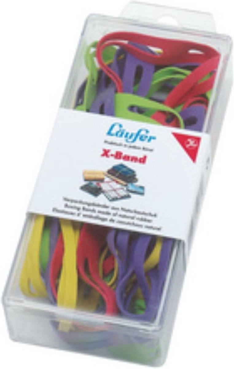 10 x Läufer Gummibänder X-Bänder 150x11mm 30g