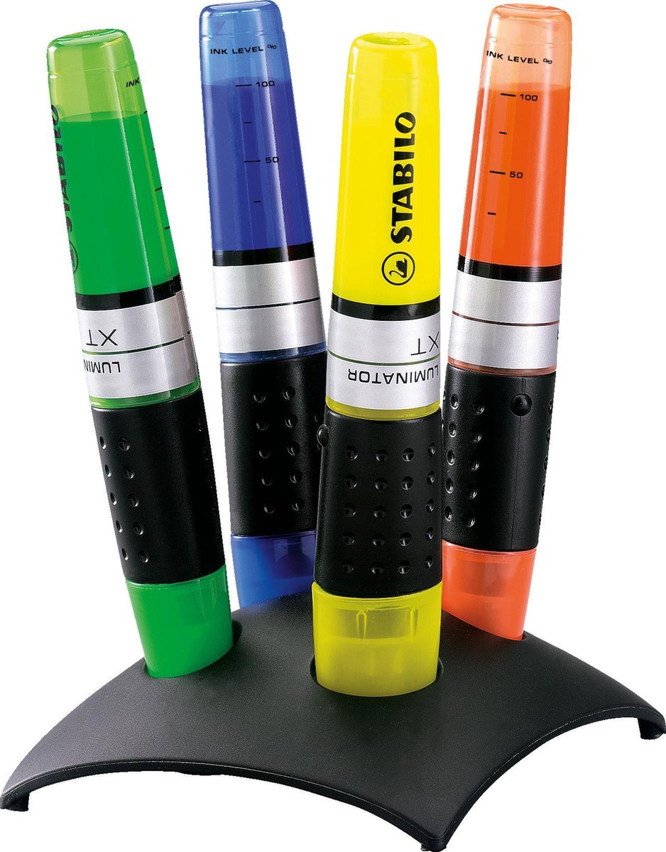 5 x Stabilo Textmarker boss luminator Tischset 4er