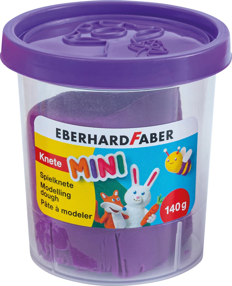 4 x Eberhard Faber Spielknete Sonderfarben VE=4x140g 4 Farben