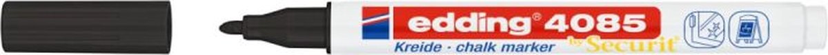 10 x Edding Kreidemarker edding 4085 schwarz
