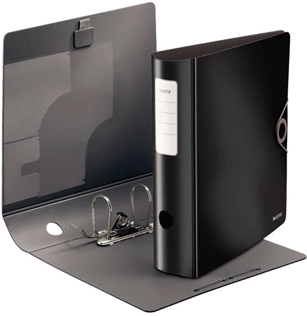 5 x Leitz Ordner Active Solid 82mm schwarz