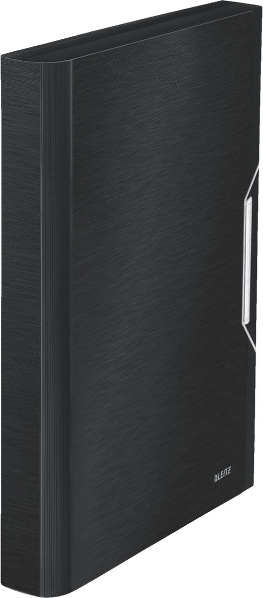 5 x Leitz Projektmappe Style A4 PP 6 Fächer satin schwarz