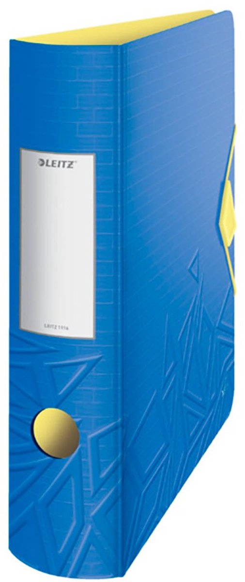 5 x Leitz Ordner Active Urban Chic PP A4 82mm blau