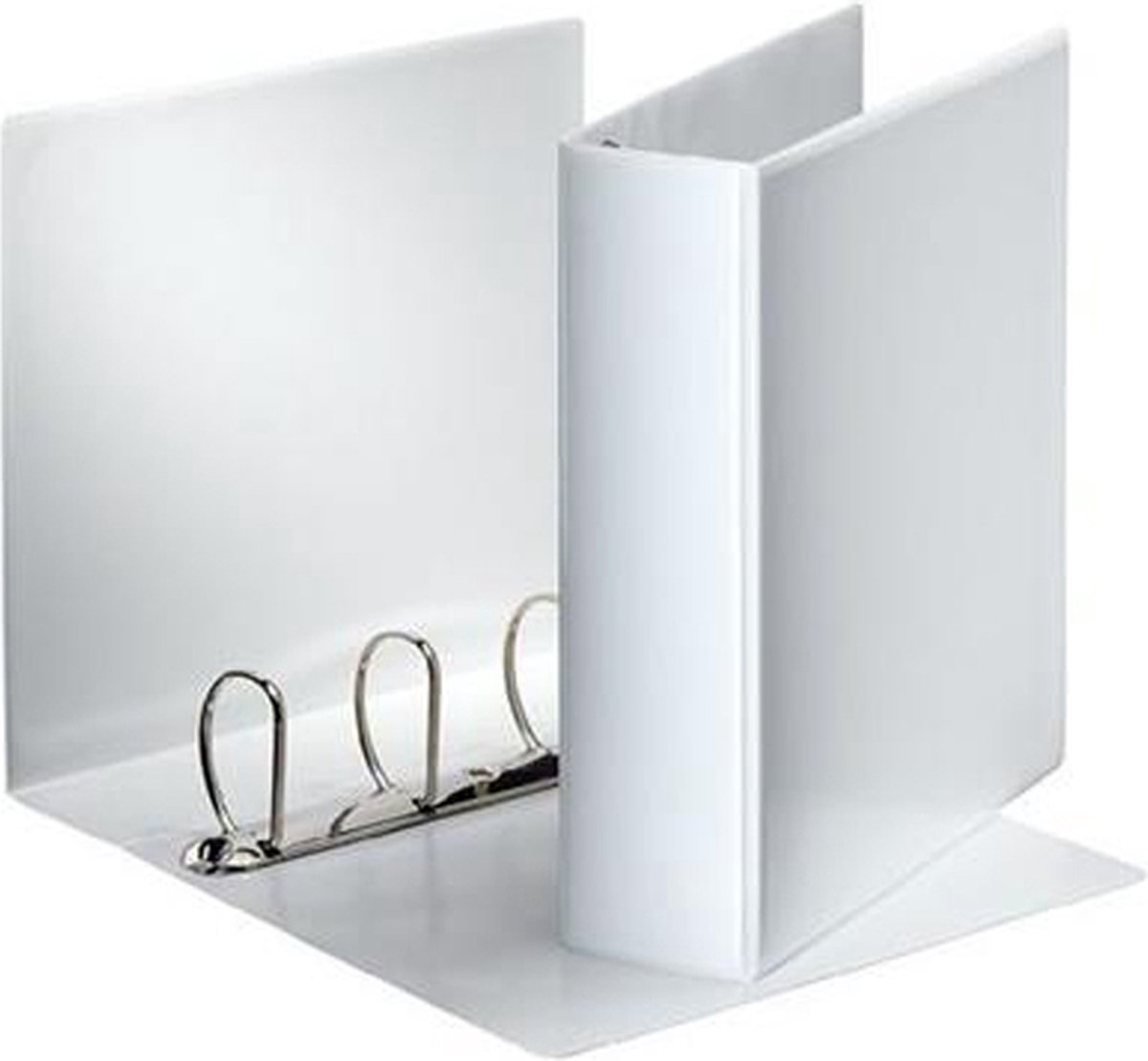 10 x Esselte Präsentationsringbuch A4 4 Ringe 60mm weiß