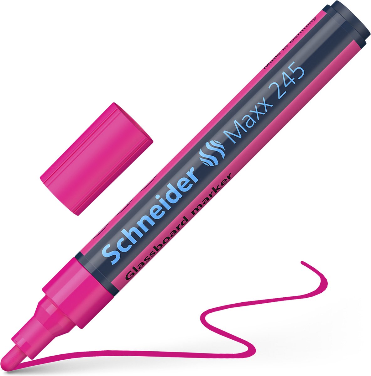 10 x Schneider Glasboardmarker Maxx 245 pink