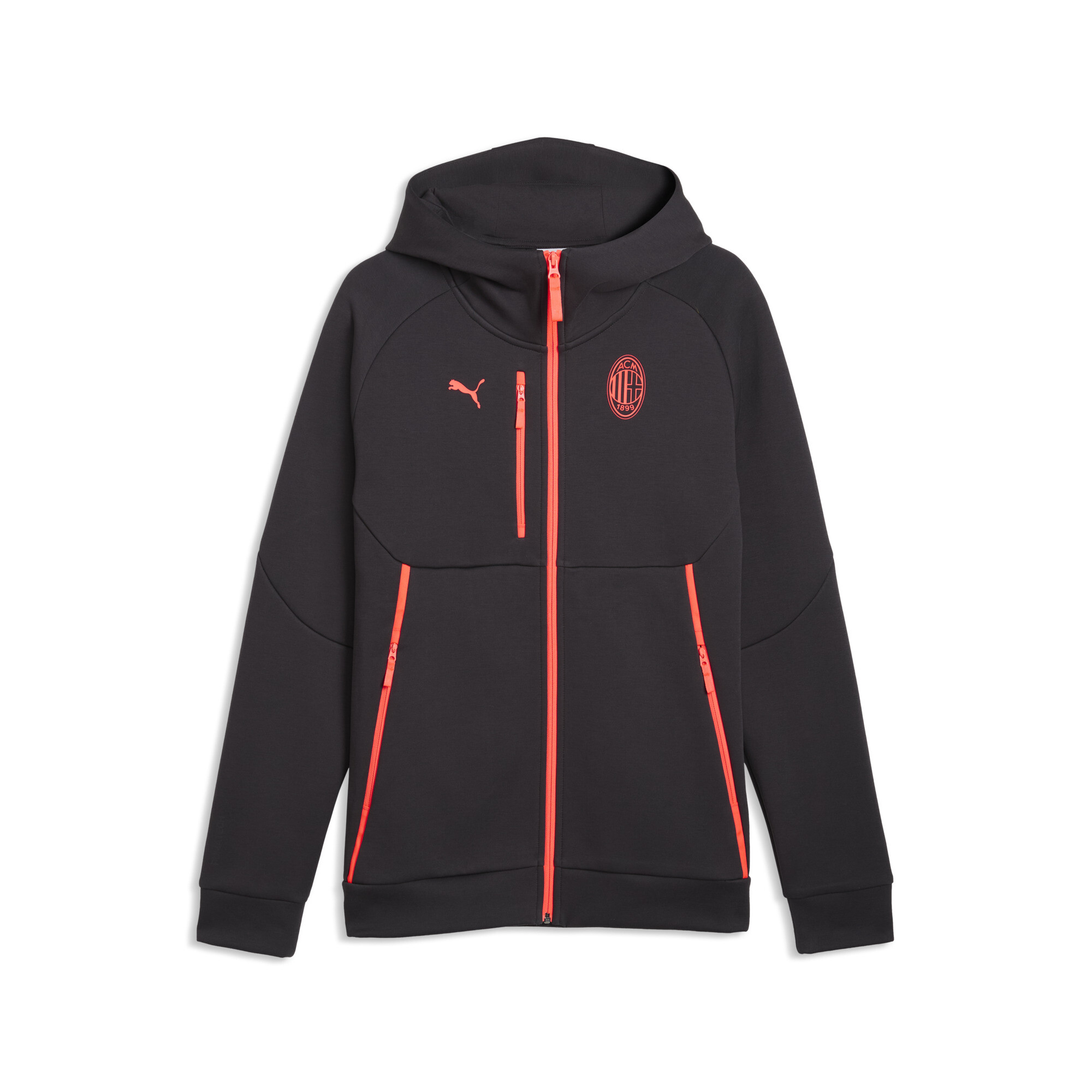 AC Milan PUMATECH Kapuzenjacke Herren, Accessoires, Grau, XS
