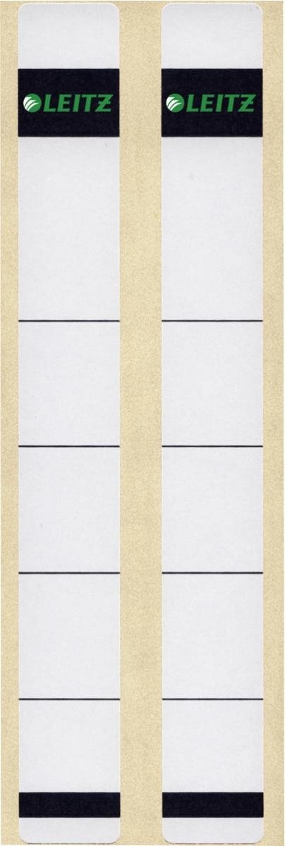 10 x Leitz Rückenschilder 23x192 selbstklebend grau VE=10 Stück