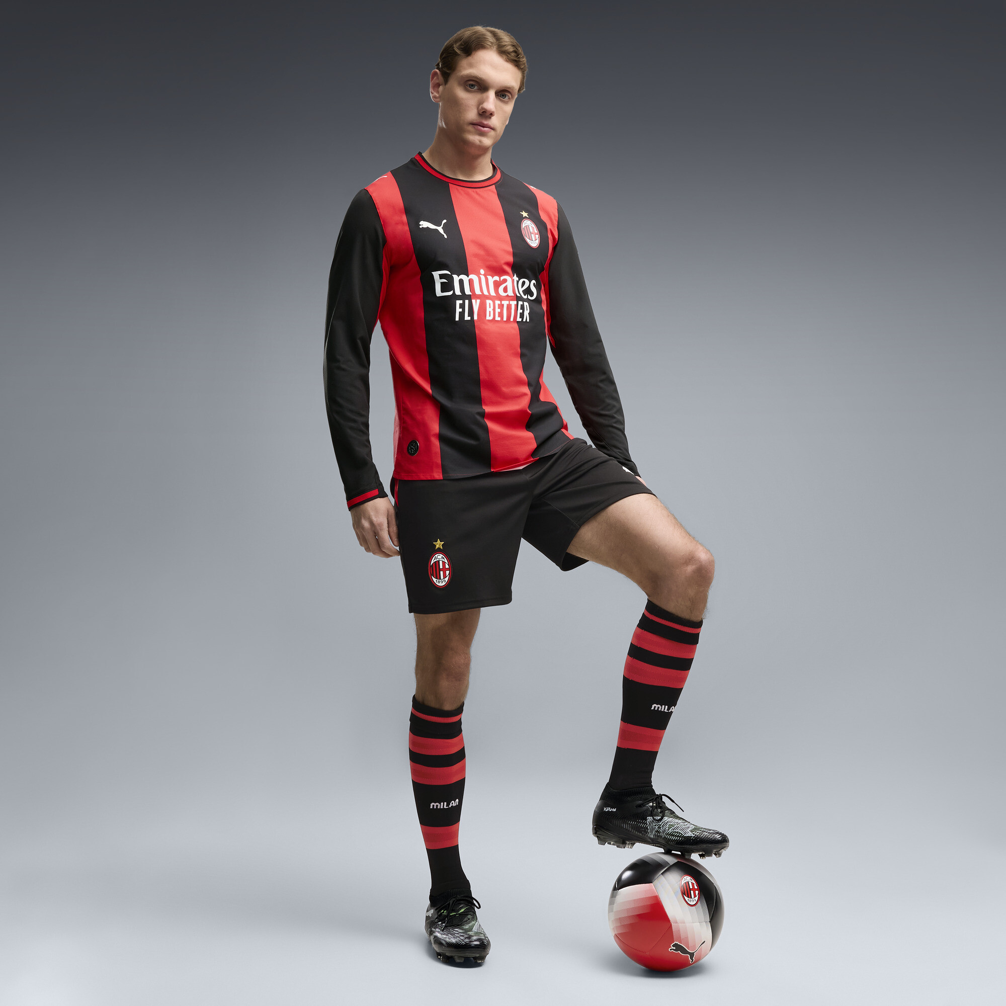 PUMA AC Milan 26/27 Shorts Herren, Accessoires, Schwarz, S
