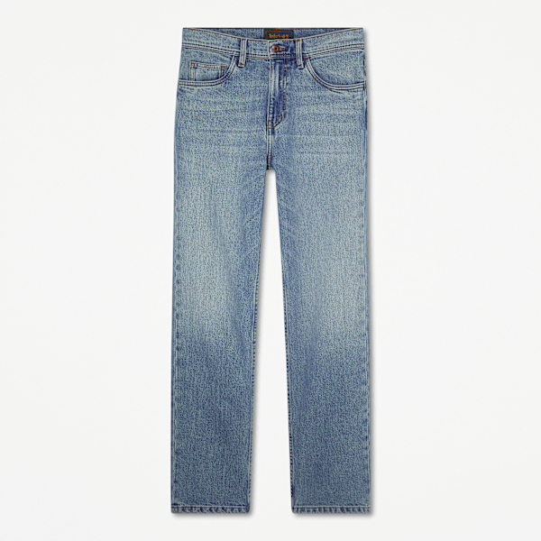 Timberland - Pantaloni in Denim a Gamba Dritta da Uomo in blu chiaro, Uomo, blu, Taglia: 35