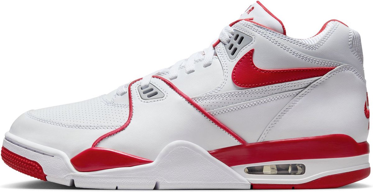 Nike Air Flight 89 OG Weiß Varsity Rot Herren Sneaker Wolfsgrau HM3467-100 44
