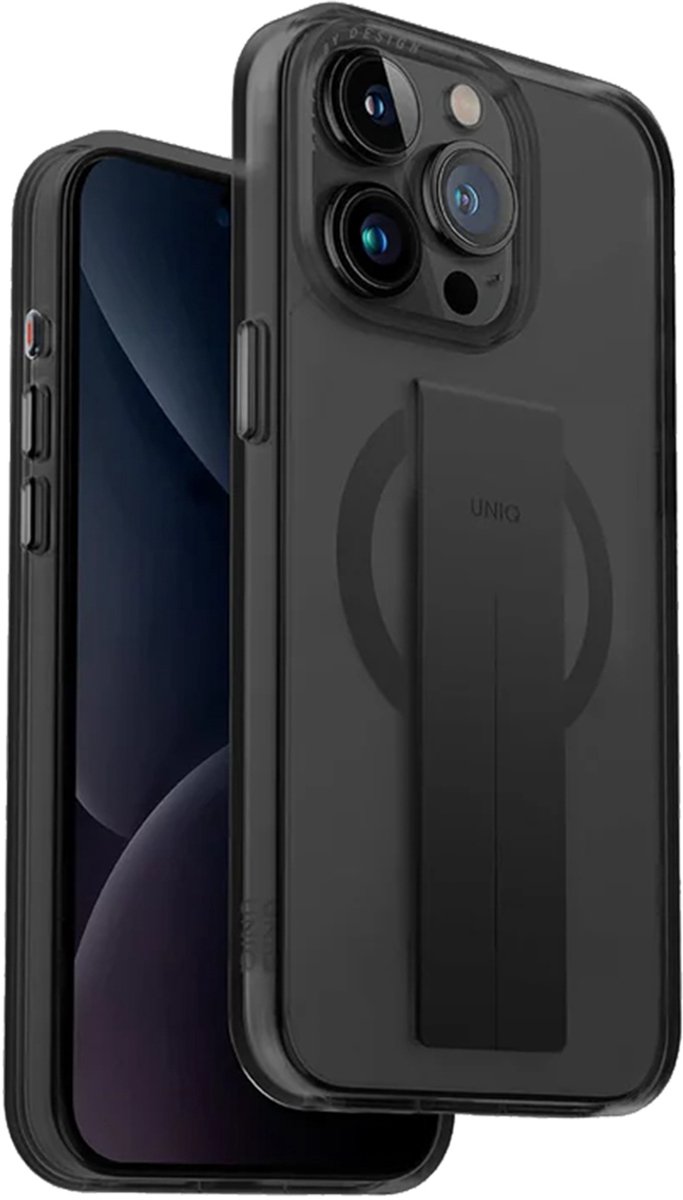 Hülle für iPhone 15 Pro Max UNIQ Magclick Czarny