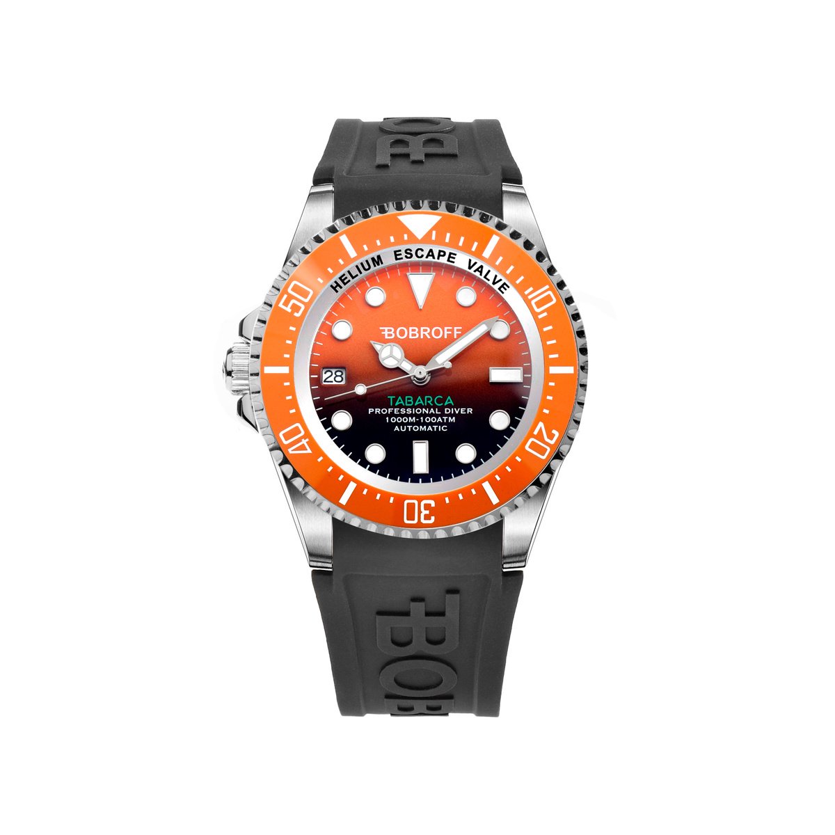 Uhr BOBROFF BF0004ibnBFS. Automatisch, Farbe orange. Mann.