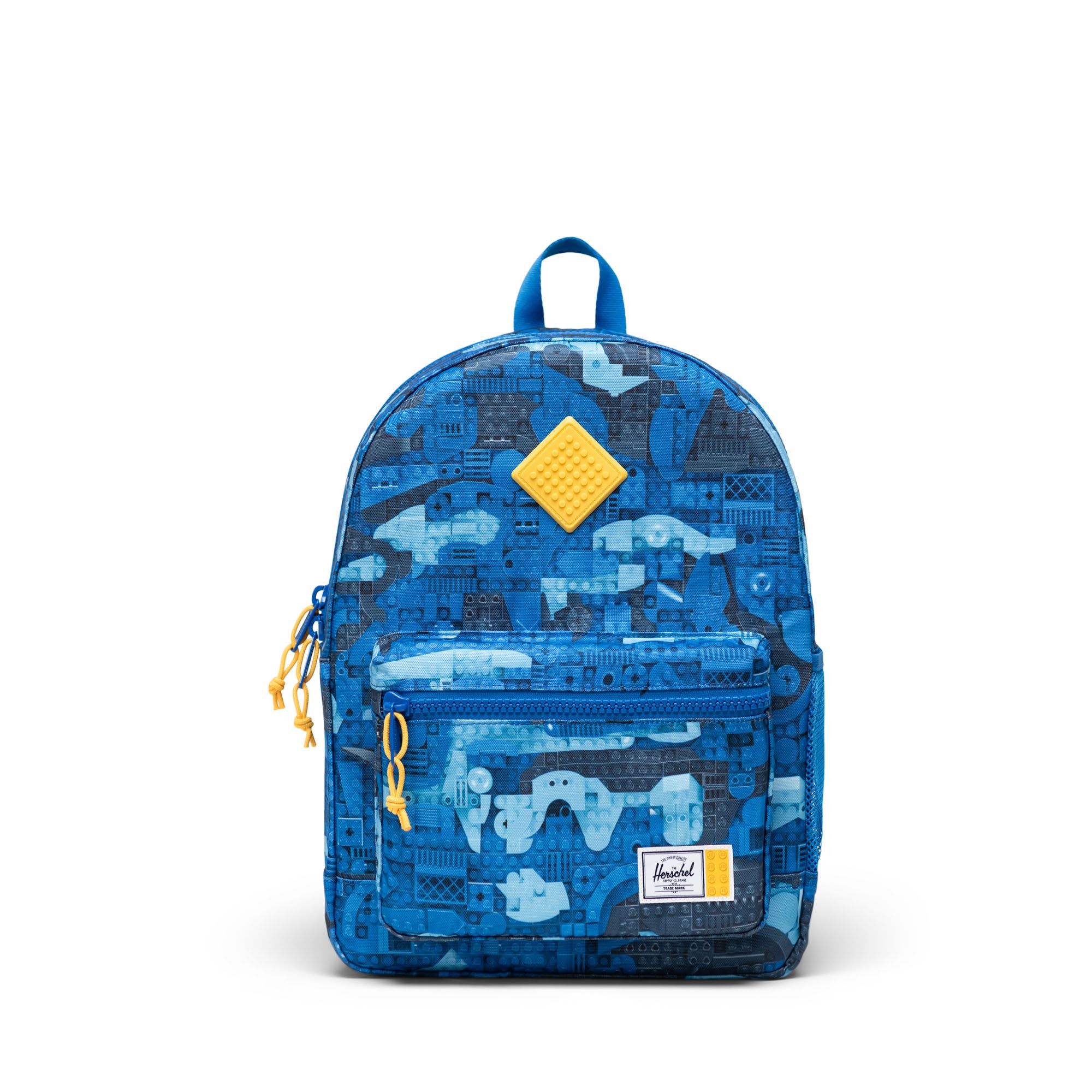 LEGO Herschel Heritage Kids Backpack - Abstrakte Steine in Blau