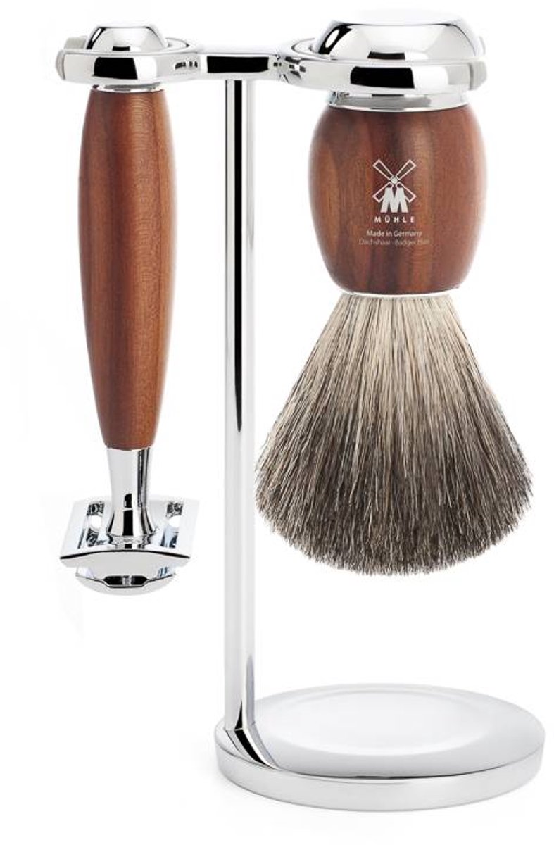 Rasier-Set Sicherheitsrasierer Mühle Vivo Prunier (x3)