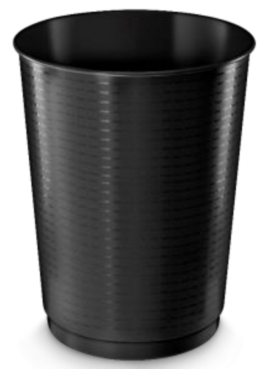 4 x CEP Papierkorb 40l schwarz