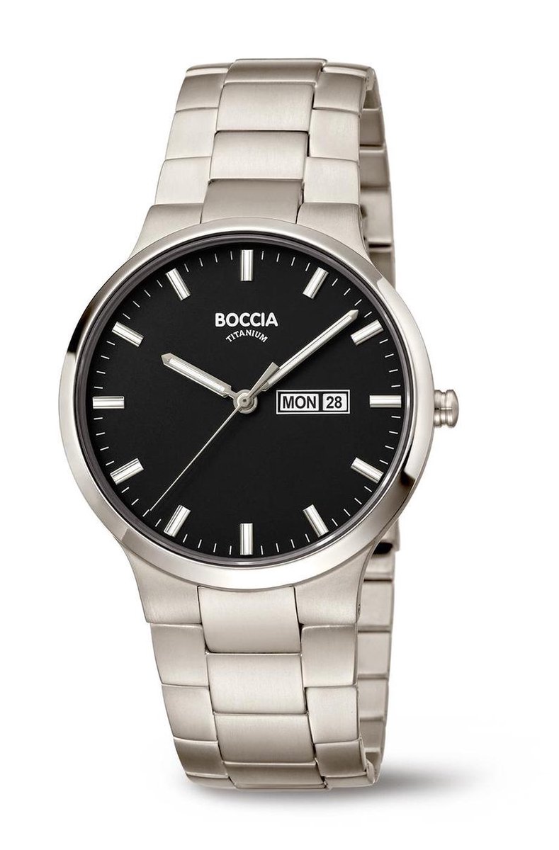 Boccia 3649-03 Herrenuhr Titanium 39mm 5ATM
