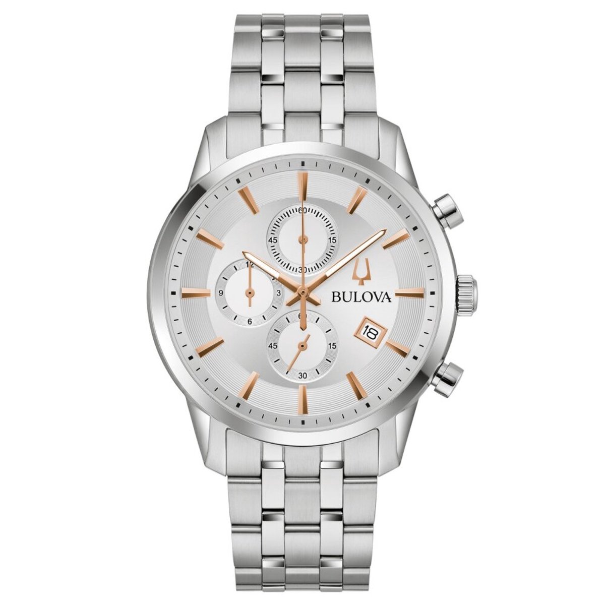 Bulova 96B411 Sutton Chronograph Herrenuhr 41mm 3ATM
