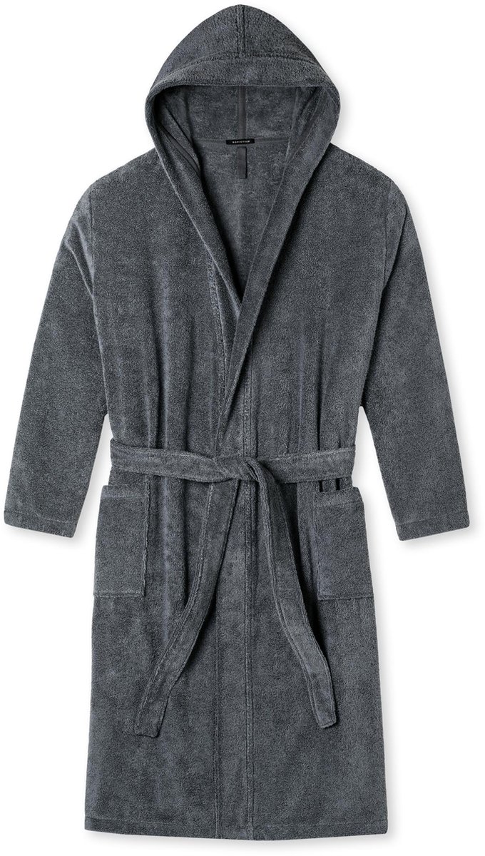 Bademantel Frottee grau - Essentials S