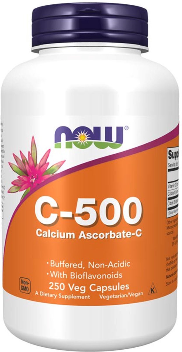 Witamina C Now Foods Witamina C 500 mg Buforowana 250kaps