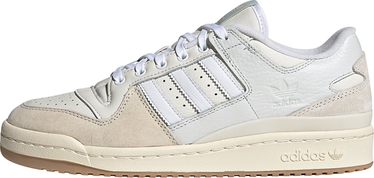 adidas Herren Forum 84 Low ADV Weiß Gummi Unisex Sneaker Kreideweiß Wolkenweiß FY7998 38⅔