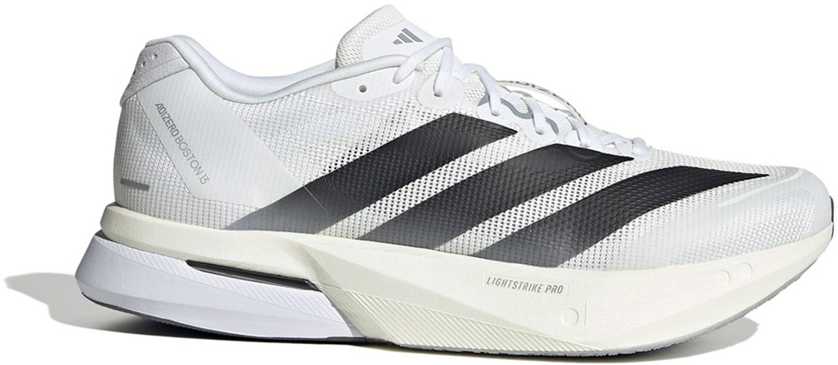 adidas Adizero Boston 13 Weiß Schwarz Dash Grey Herren Sneaker Cloud-White Core-Black JS4939 44
