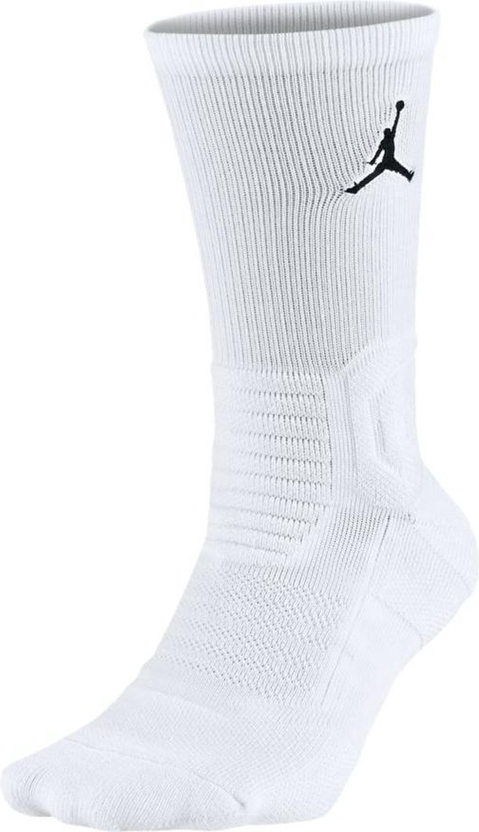 Jordan Ultimate Flight Crew Socks Alle Unisex Weiß Paar SX5854-101 S
