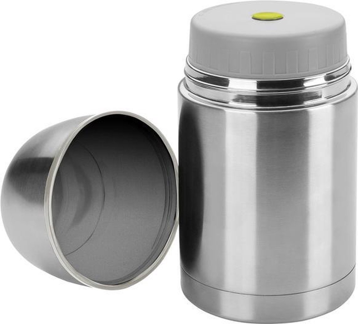 Isolierflasche - Ibili - 753906 - Edelstahl 600 ml - Doppelwandig - 24h Konservierung
