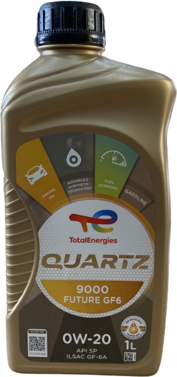 Total Quartz 9000 Future GF6 0W-20 5x1 Liter