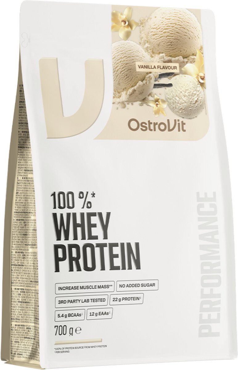 OstroVit 100% Molkenprotein, Geschmack: Französische Vanille, 700 g