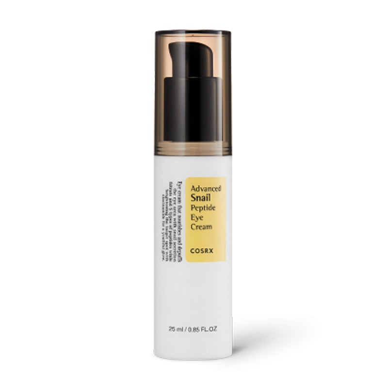 COSRX Advanced Snail Peptid feuchtigkeitsspendende Augencreme gegen schwarze Augenringe 25ml