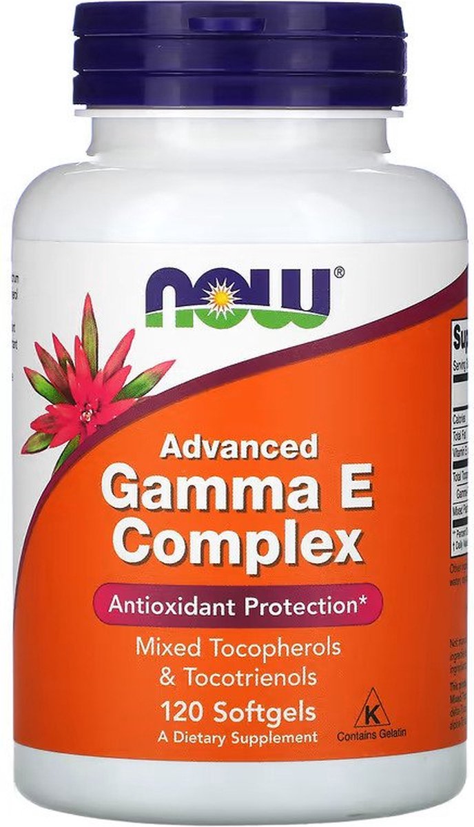 NOW FOODS Gamma E Complex 120 Kapseln