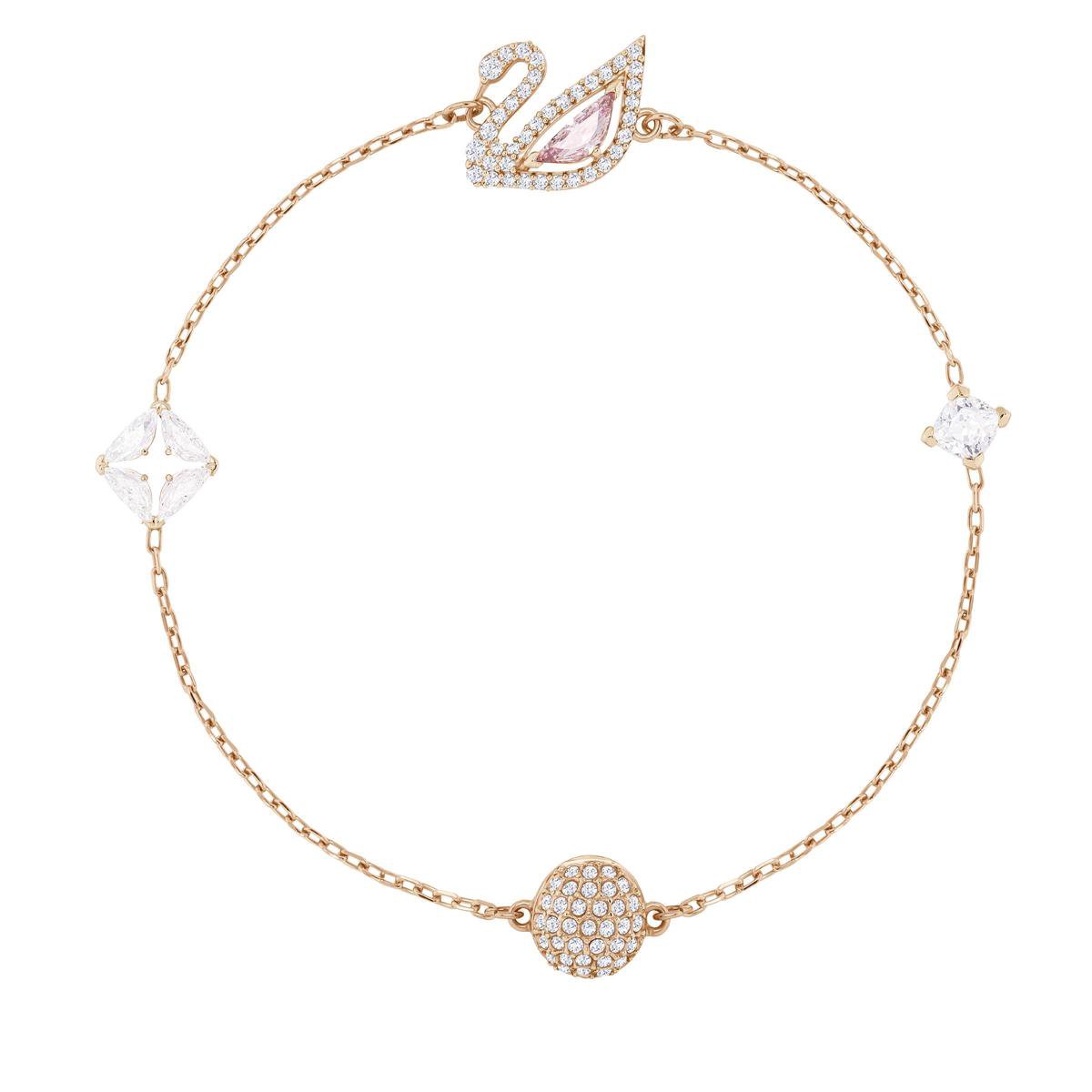 Swarovski 5485876  5472271  Schwan Dazzling Pink Schwan Kleines Armband 5485876