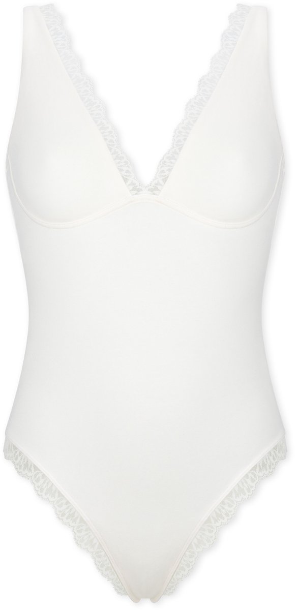 Soft-BH-Body Spitze off-white - Unique Cotton 75B