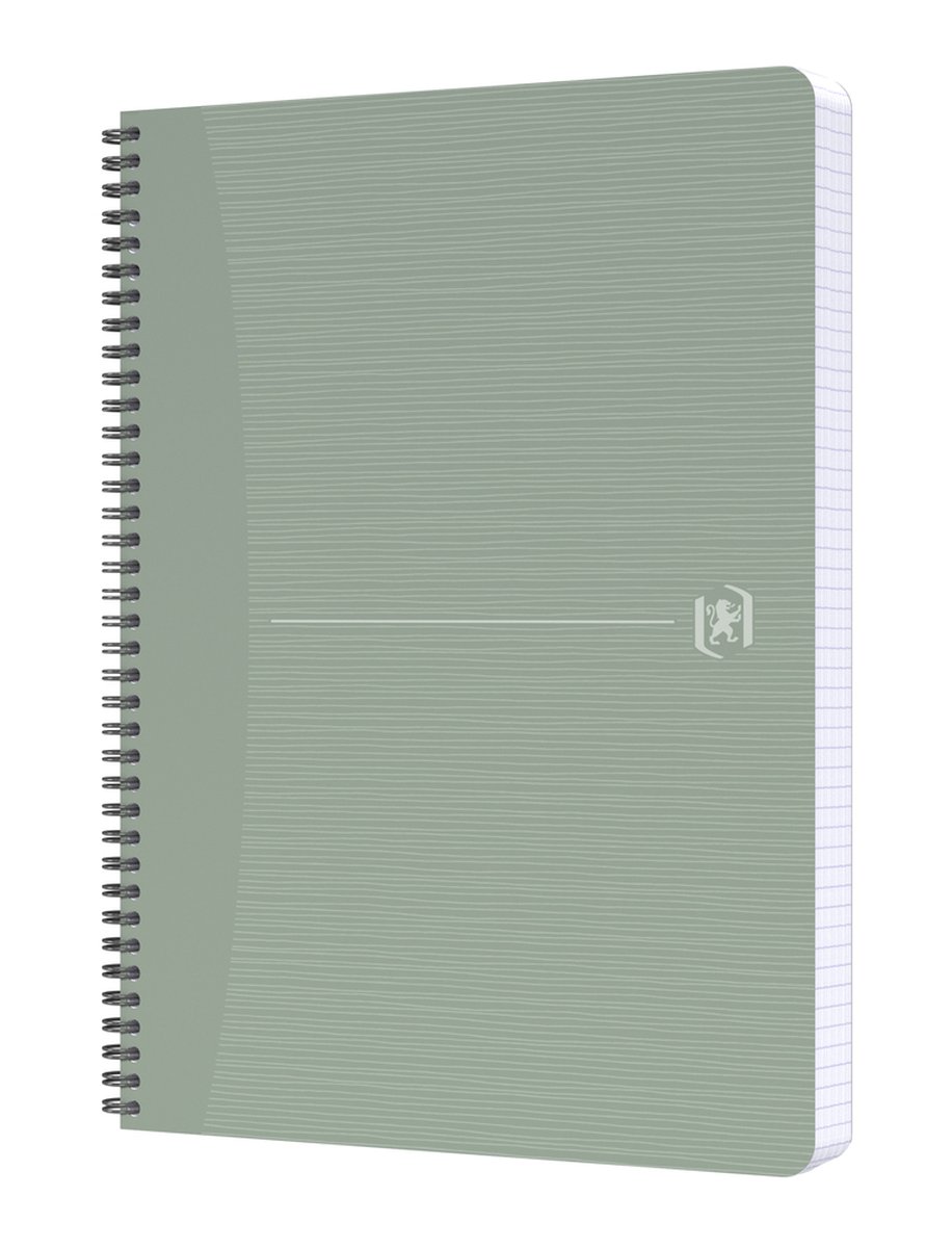 20 x Oxford My Rec’Up Spiralbuch - A4 90 Blatt liniert grün.