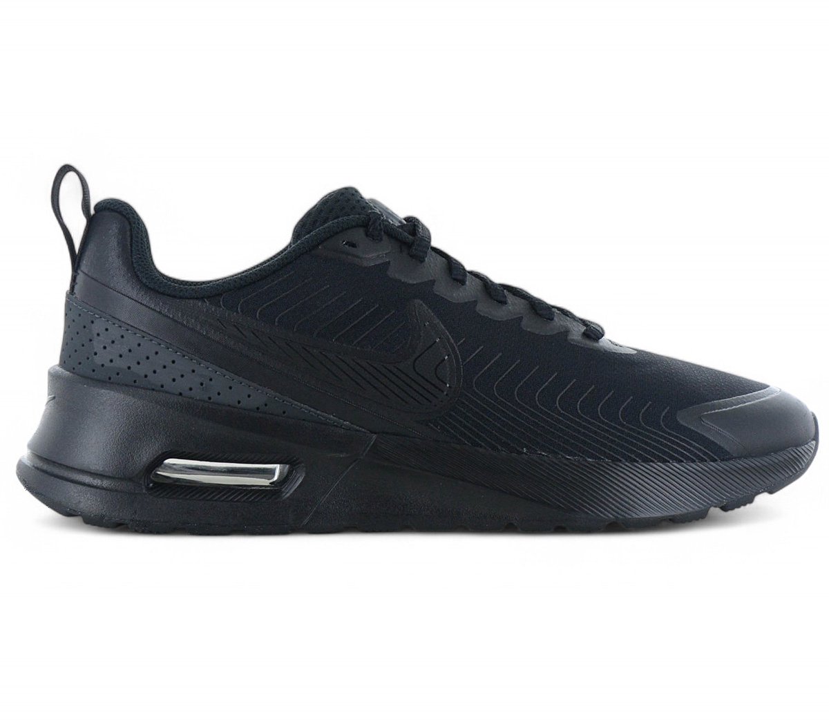 Nike Air Max Nuaxis Schwarz Anthrazit Herren Sneaker FD4329-004 42