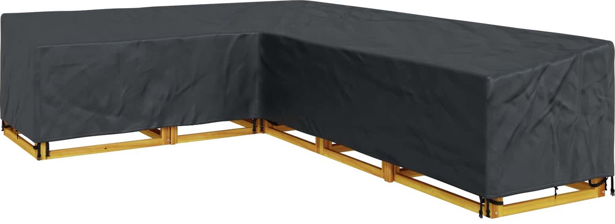 Möbelschutzhülle Schwarz 355 x 275 x 80 cm 420D Oxford-Gewebe