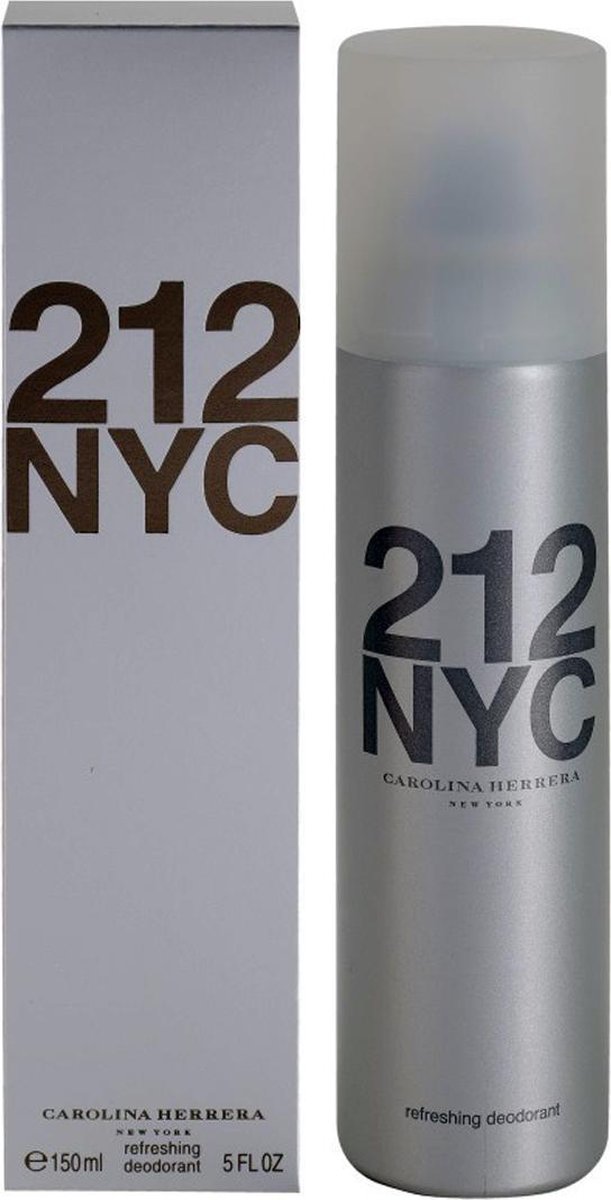 Deodorant - Carolina Herrera - 212 Nyc - 150 ml - Erfrischend - Unisex