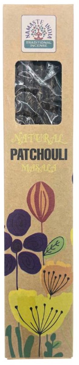 5x Patchouli Räucherstäbchen, Natürliches Masala 11 Stäbchen