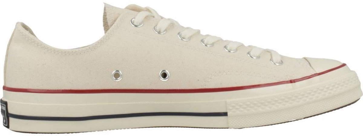 Converse Chuck 70 Low Top Pergament Unisex Sneaker Weiß Granat Reiher 162062C 41.5
