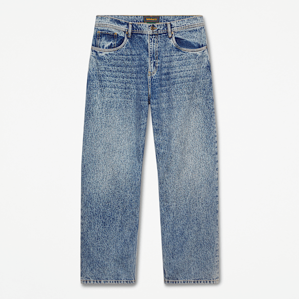 Timberland - Pantaloni larghi in denim da Uomo in blu chiaro, Uomo, blu, Taglia: 38