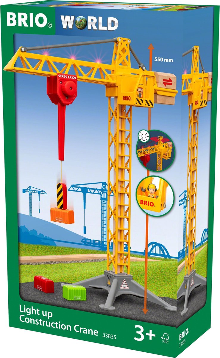 Großer, leuchtender Kran Ravensburger
